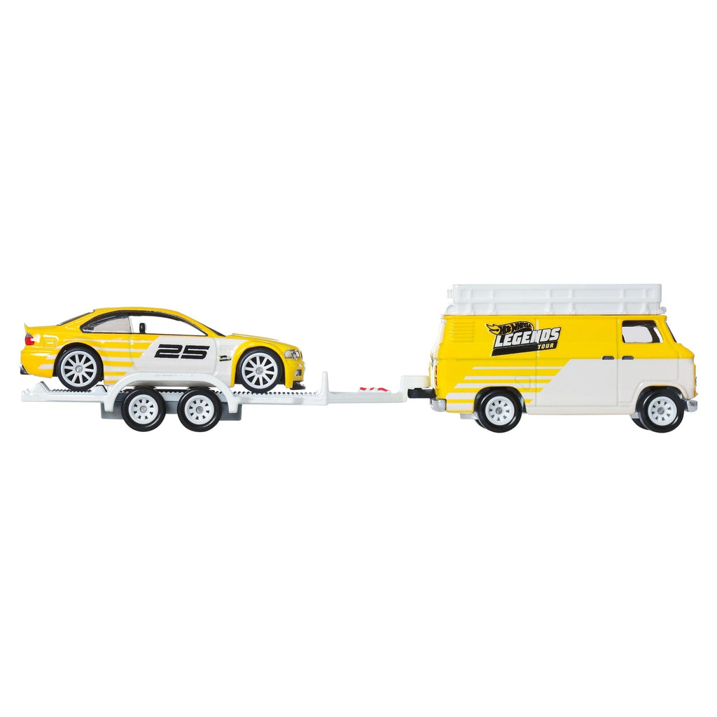 Hot Wheels Legends Tour Team Transport 2-Pack Hauler & Car