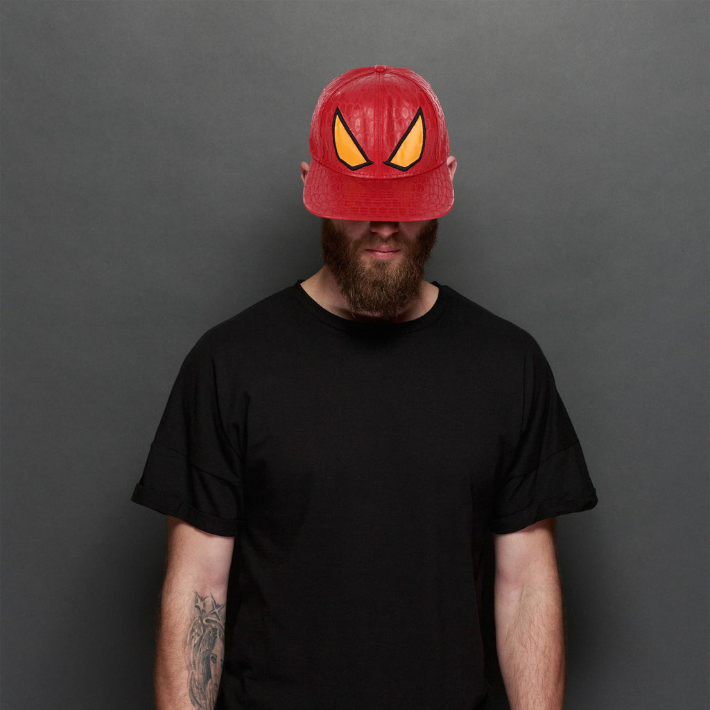 The Amazing Spider-Man Men's Snapback Red Cap