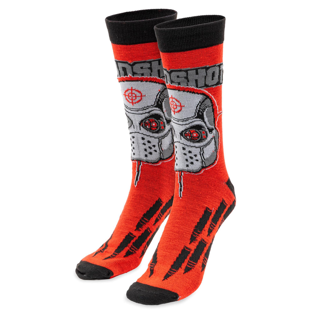 Suicide Squad Deadshot Men's Crew Socks