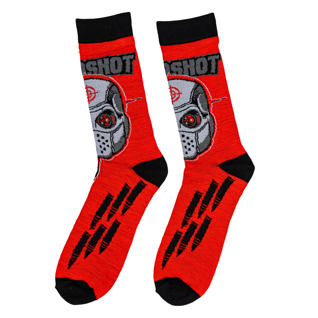Suicide Squad Deadshot Men's Crew Socks