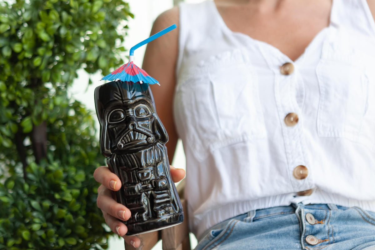 Geeki Tikis Star Wars Darth Vader Mug | Ceramic Tiki Style Cup | Holds 14 Ounces