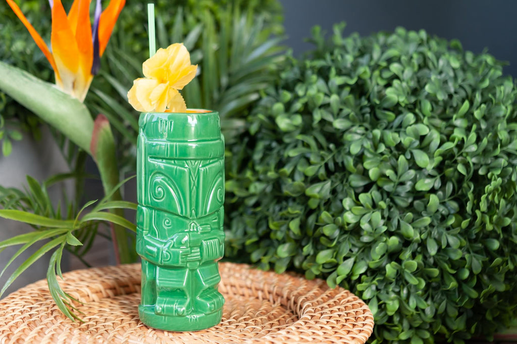 Geeki Tikis Star Wars Boba Fett Mug | Ceramic Tiki Style Cup | Holds 13 Ounces