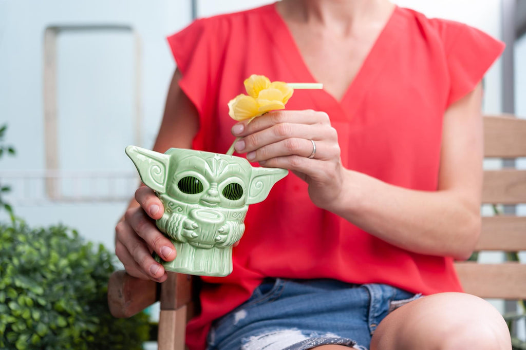 Geeki Tikis Star Wars: The Mandalorian The Child "Baby Yoda" Mug | 16 Ounces