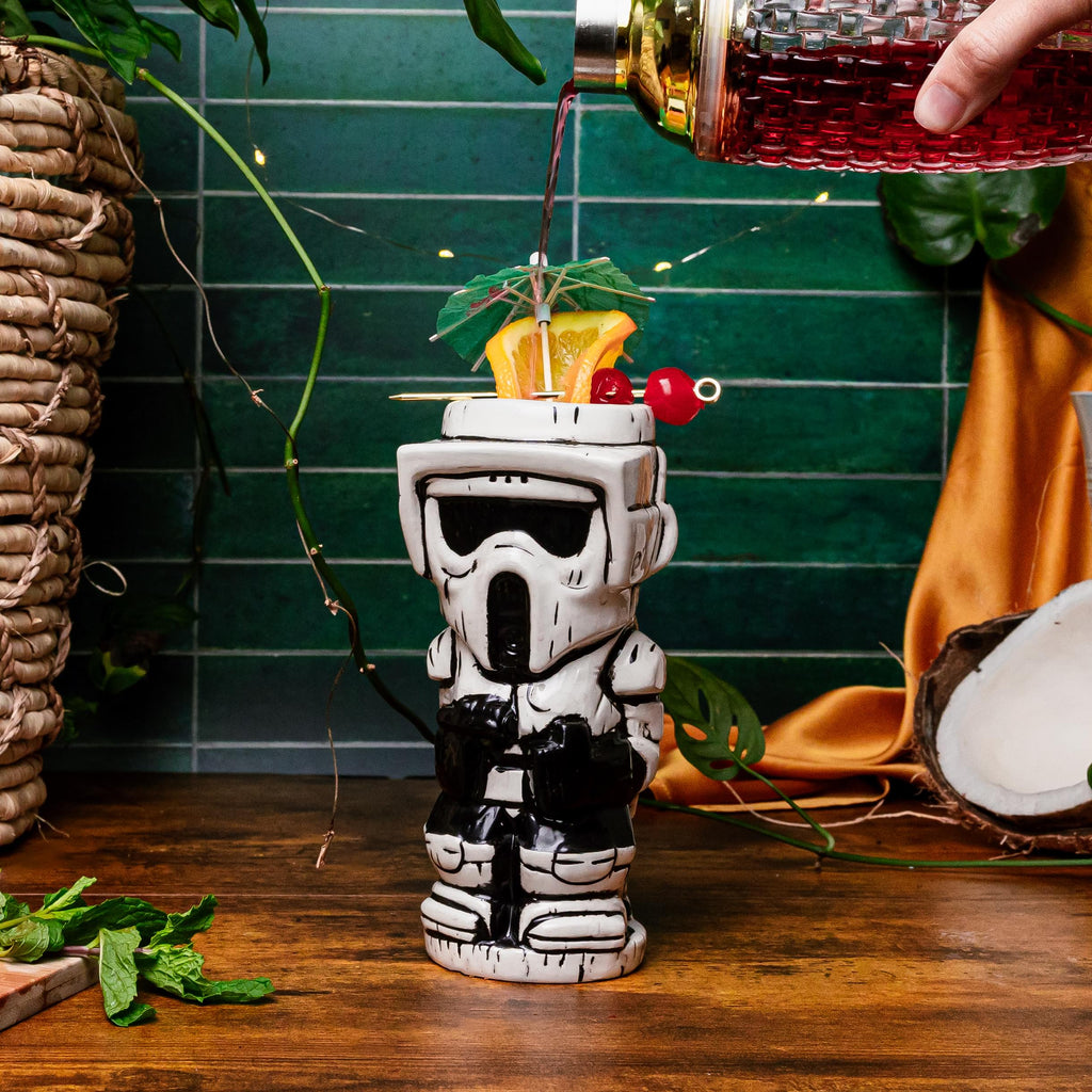 Geeki Tikis Star Wars Scout Trooper Ceramic Mug | Holds 16 Ounces