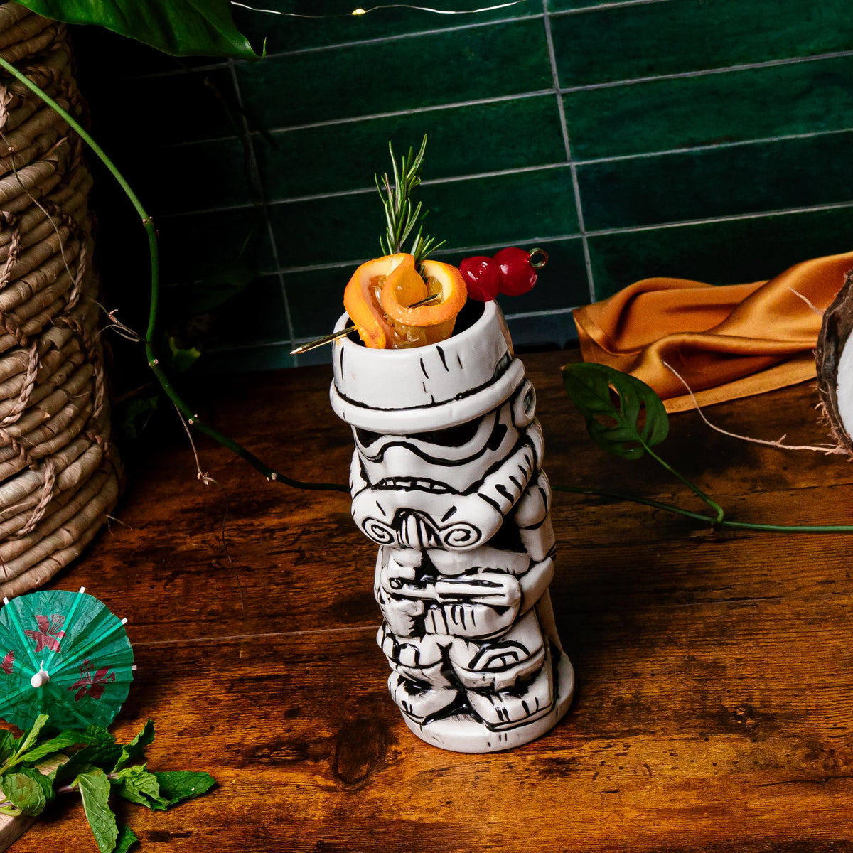 Geeki Tikis Star Wars Stormtrooper V2 Ceramic Mug | Holds 15 Ounces
