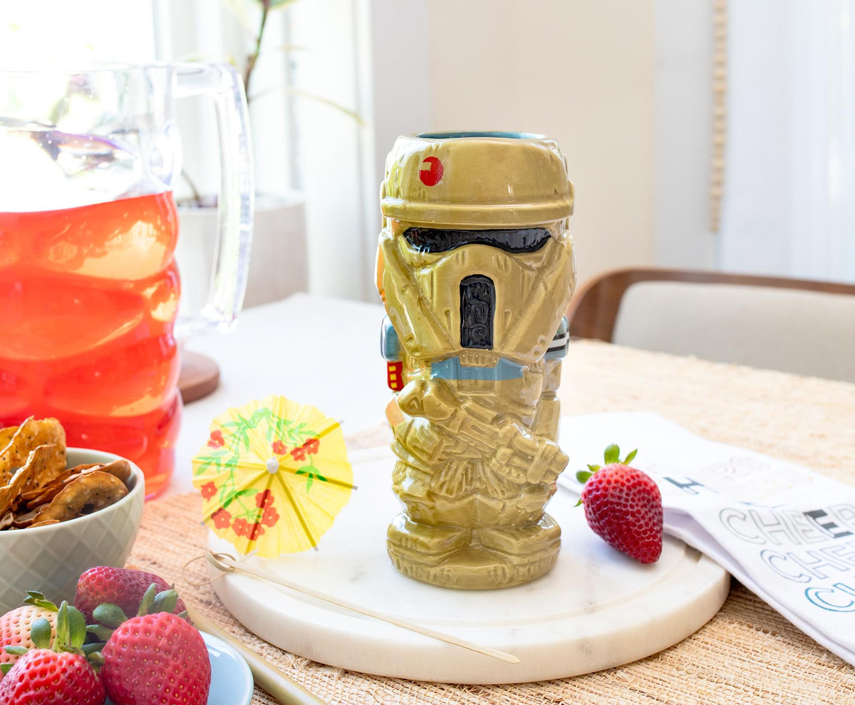 Geeki Tikis Star Wars Shoretrooper Ceramic Mug | Holds 16 Ounces