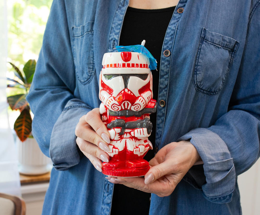 Geeki Tikis Star Wars Shock Trooper Ceramic Mug | Holds 14 Ounces