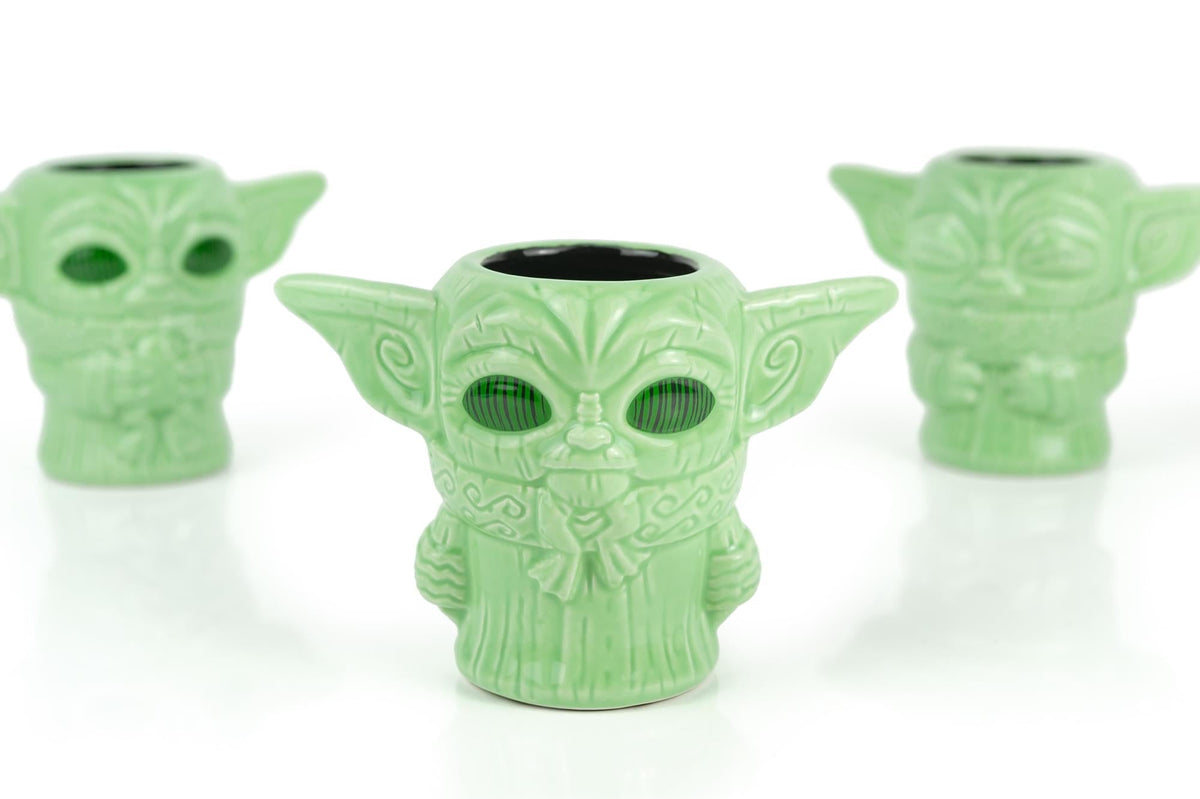 Geeki Tikis Star Wars Mandalorian The Child Mini Muglets | Set of 3 | 2.5 Ounces