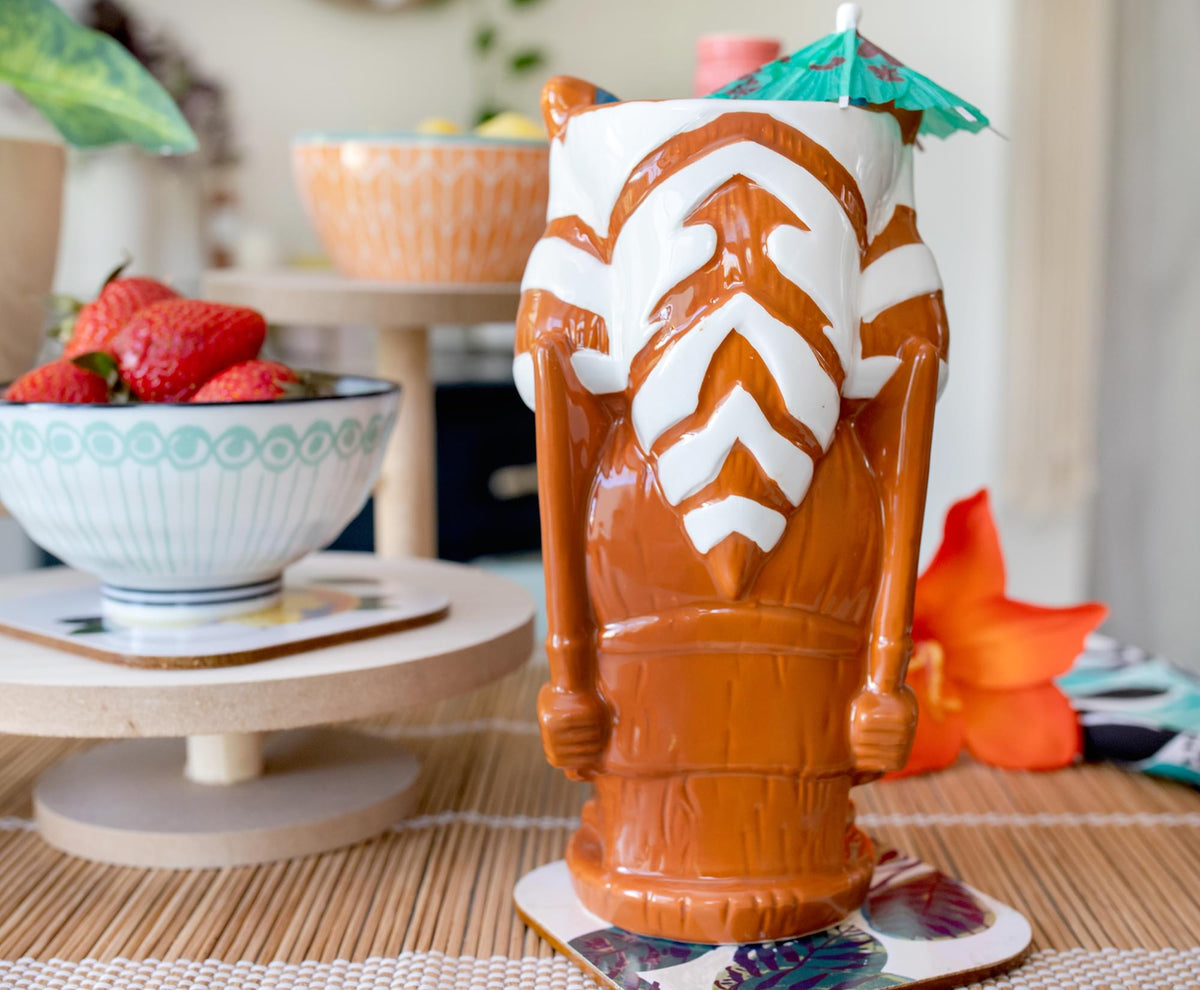 Geeki Tikis Star Wars: The Mandalorian Ahsoka Tano Ceramic Mug | Holds 18 Ounces