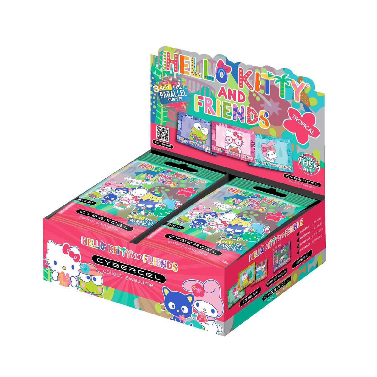 Sanrio Hello Kitty and Friends Tropical Series 4 Trading Card Box | 20 Packs