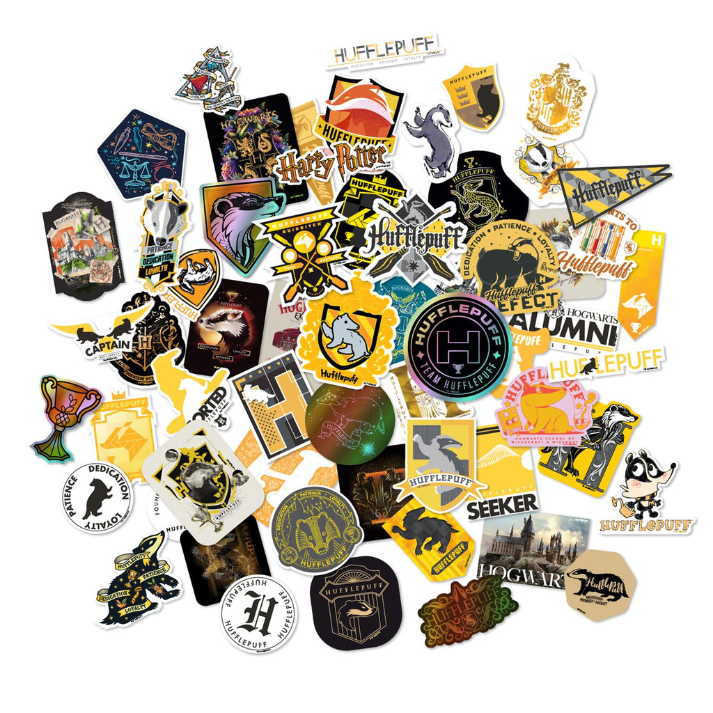 Harry Potter House Hufflepuff Vinyl Decal 60-Pack