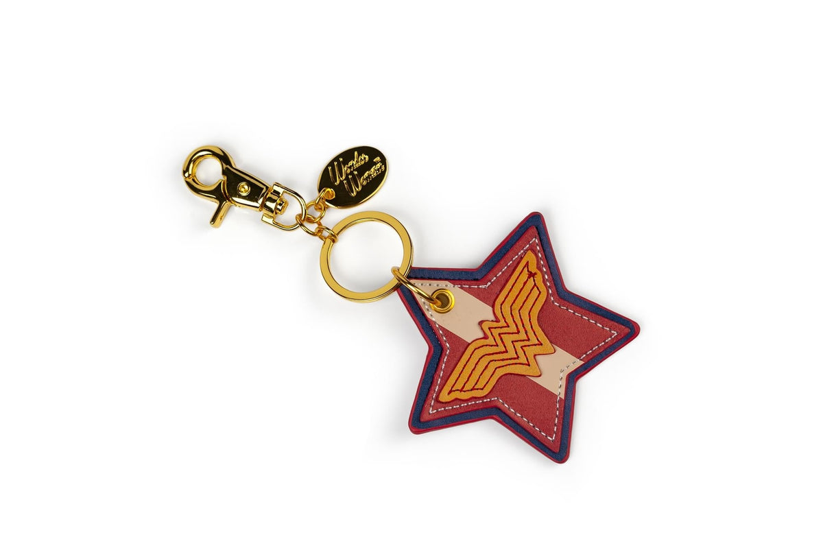 DC Comics Bombshells Wonder Woman Faux Leather Keychain