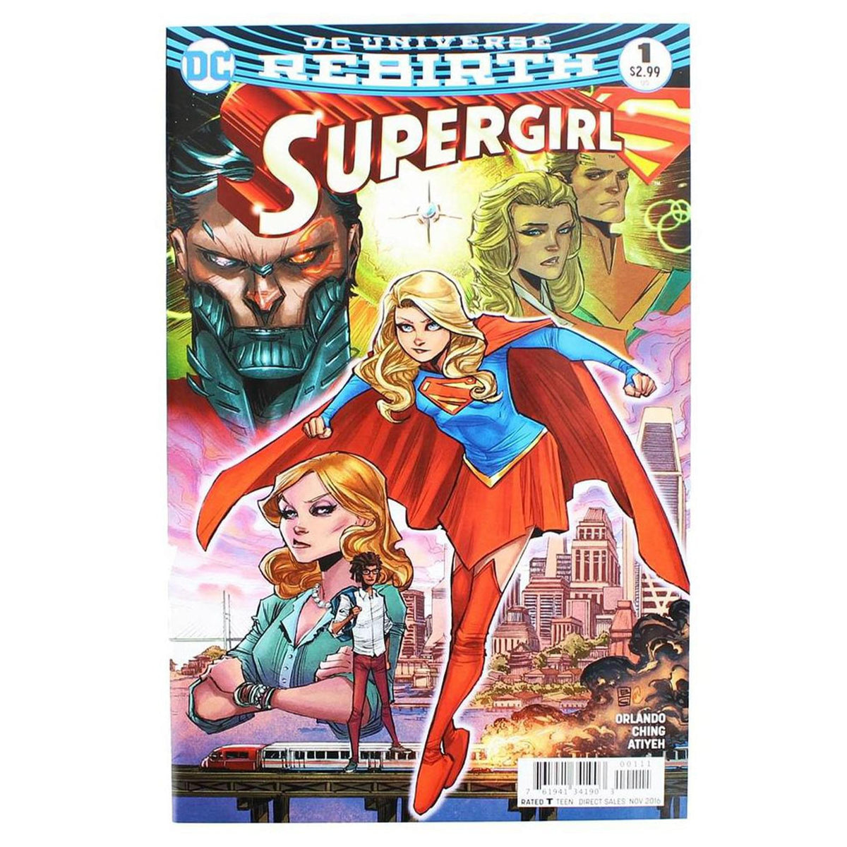 DC Universe Rebirth Supergirl Comic Book Issue # 1