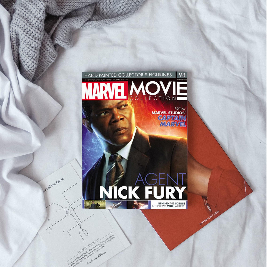 Eaglemoss Marvel Movie Collection Magazine Issue #98 Agent Nick Fury