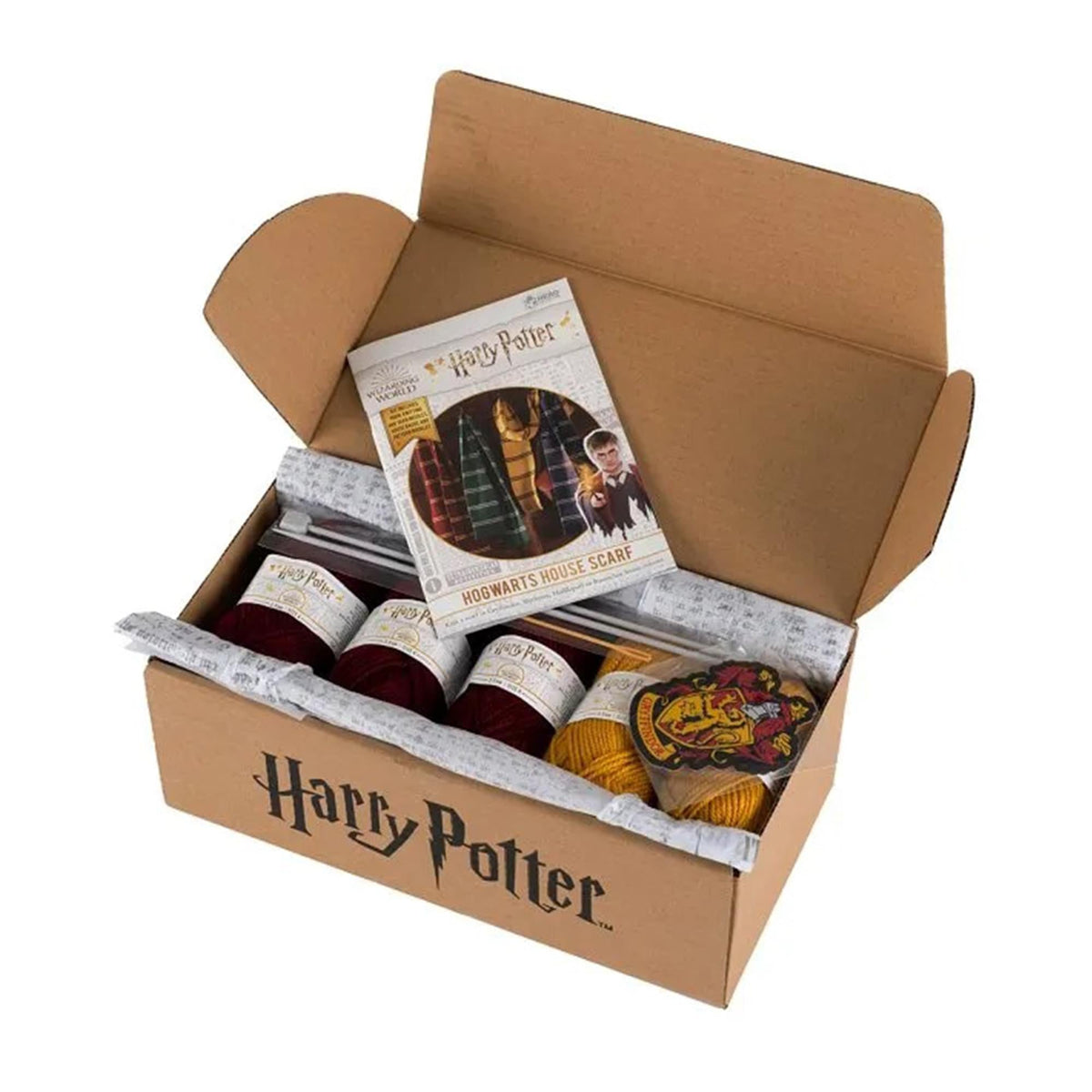 Eaglemoss Harry Potter Knit Craft Set Scarf Gryffindor House