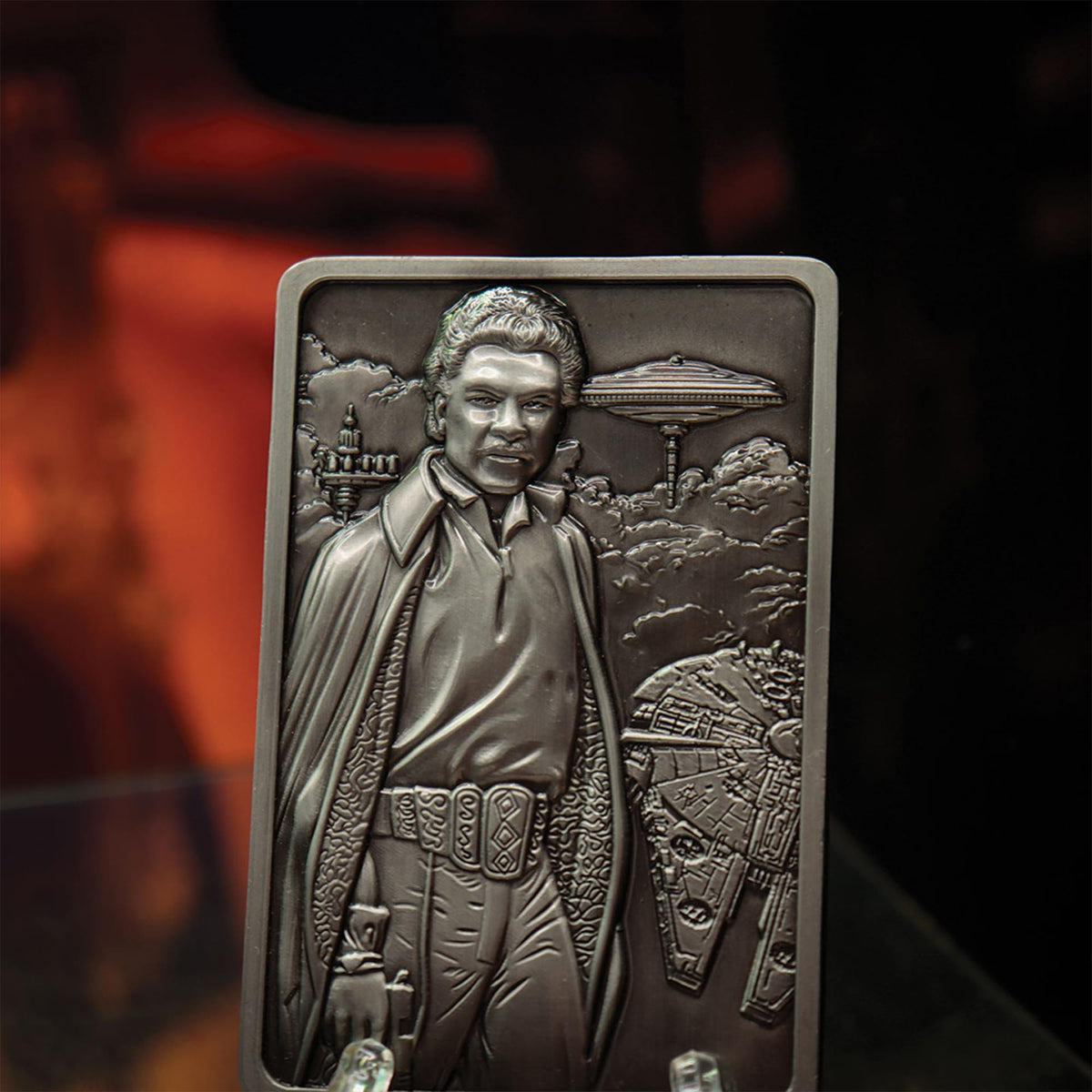Star Wars Lando Calrissian Limited Edition Embossed Metal Ingot