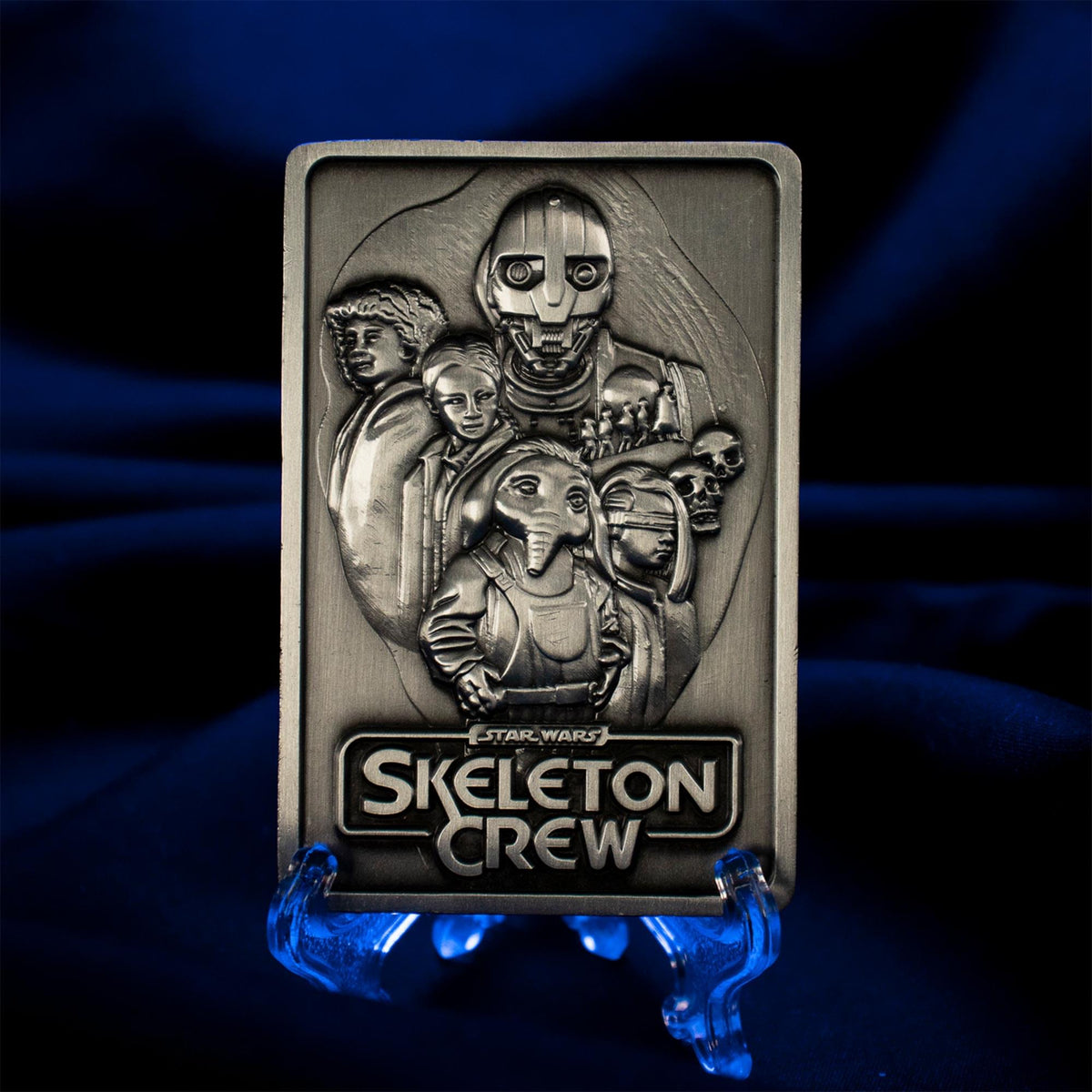 Star Wars: Skeleton Crew Limited Edition Embossed Double-Sided Metal Ingot