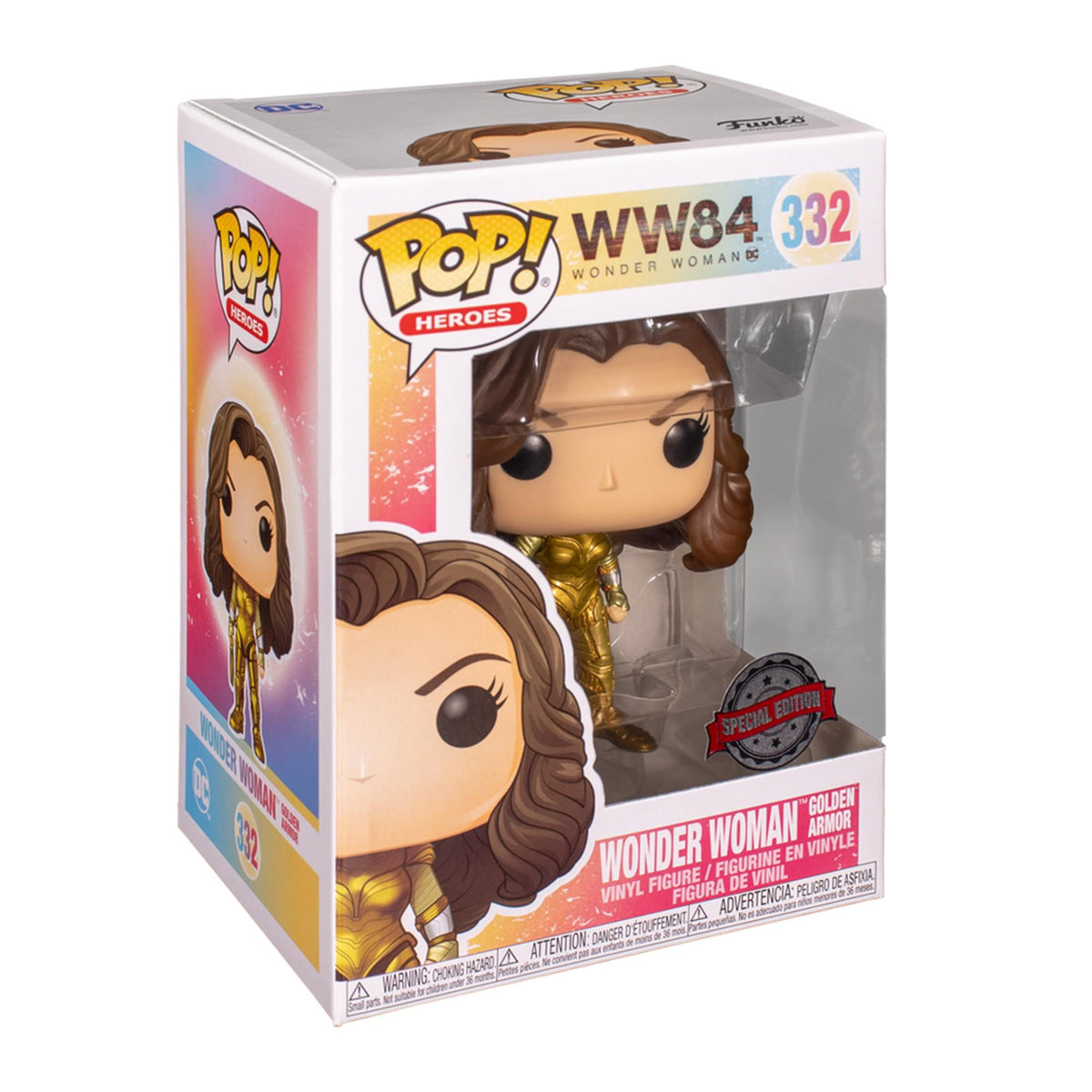 DC Comics Funko POP | WW84 Wonder Woman Golden Armor