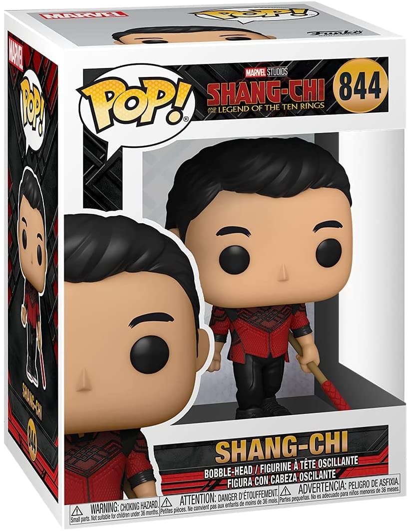 Marvel Shang-Chi Funko POP Vinyl Figure | Shang-Chi w /Bo-Staf