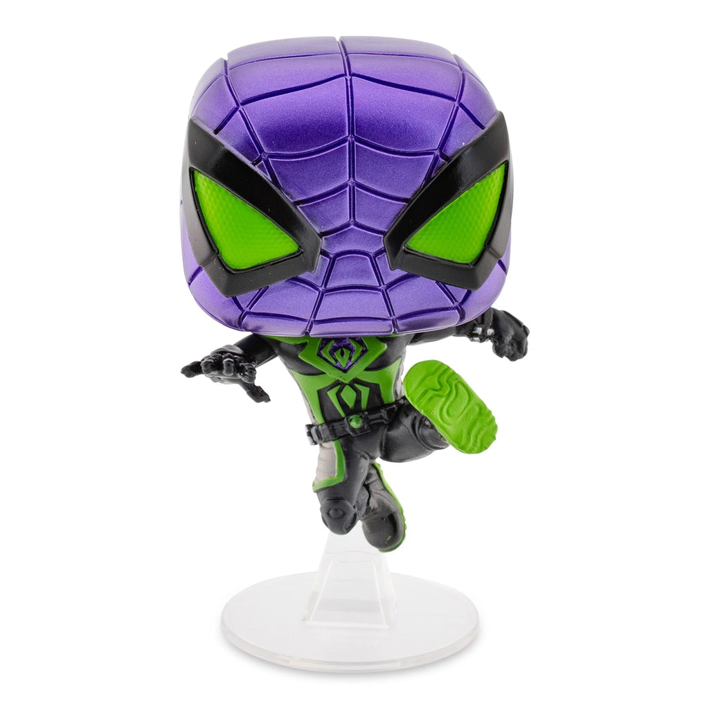 Marvel Spider-Man Funko POP Vinyl Figure | Miles Morales Purple Reign Suit