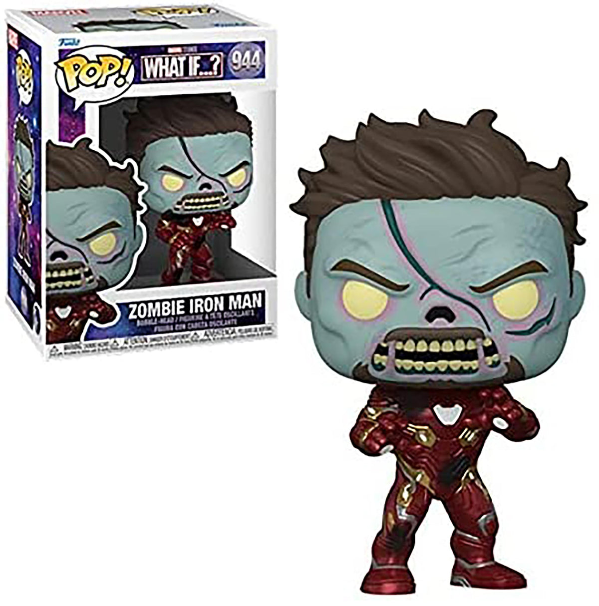Marvel What If? Funko POP Vinyl Figure | Zombie Iron Man