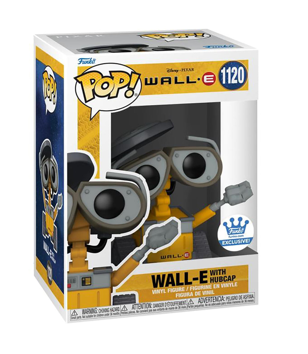WALL-E Funko POP Vinyl Figure | Exclusive WALL-E with Hubcap