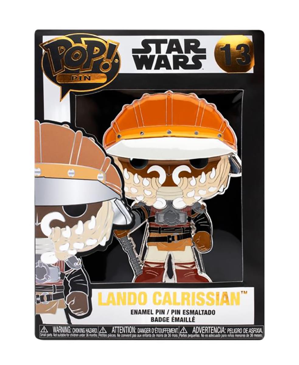 Star Wars 3 Inch Funko POP Pin | Lando Calrissian