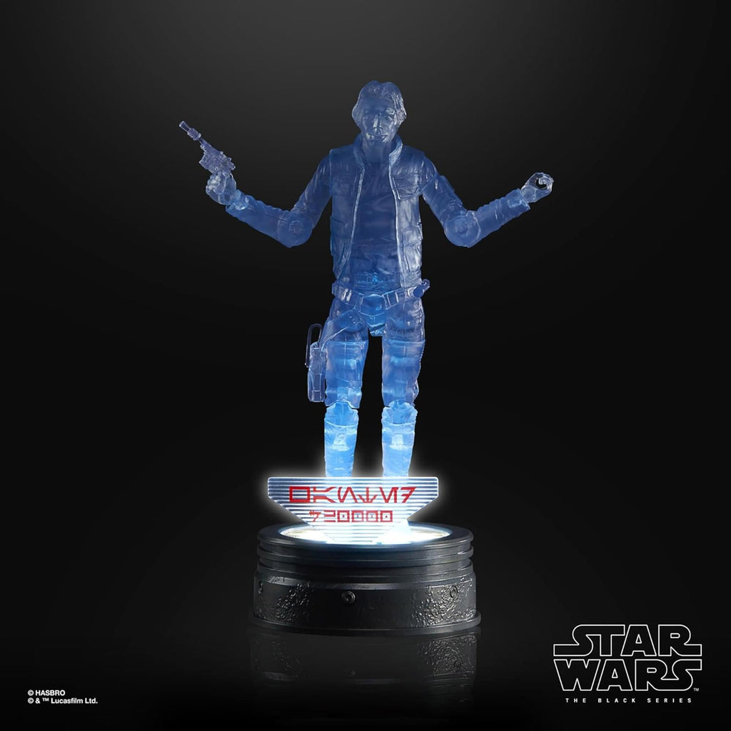 Star Wars The Black Series 6 inch Action Figure | Holocomm Han Solo