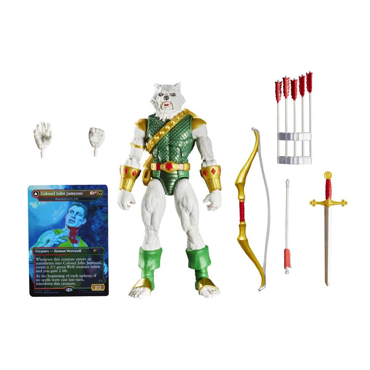 Marvel Legends Series: Magic The Gathering x Spider-Man | Man-Wolf