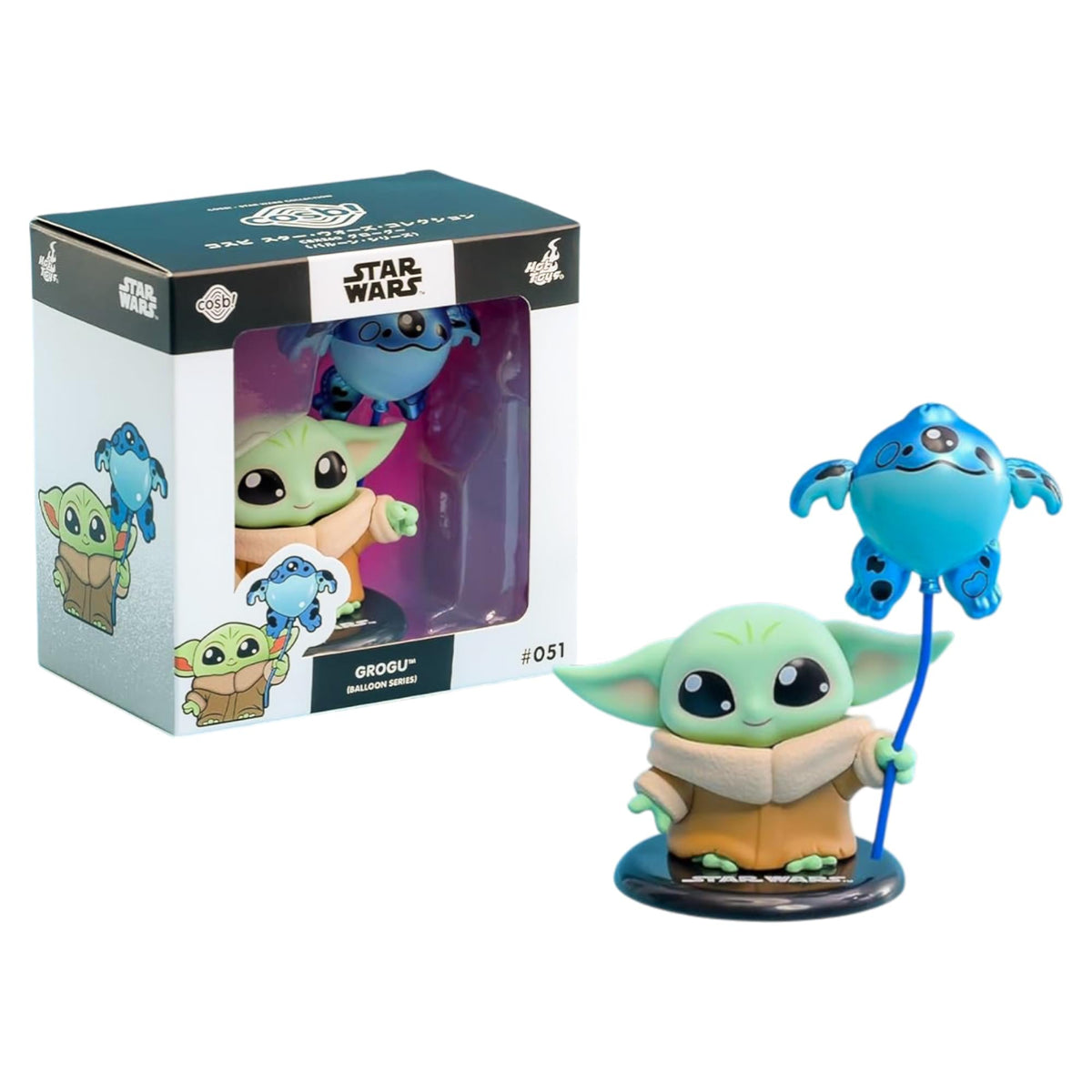Star Wars Balloon Series Cosbi Bobble Head | Grogu #51