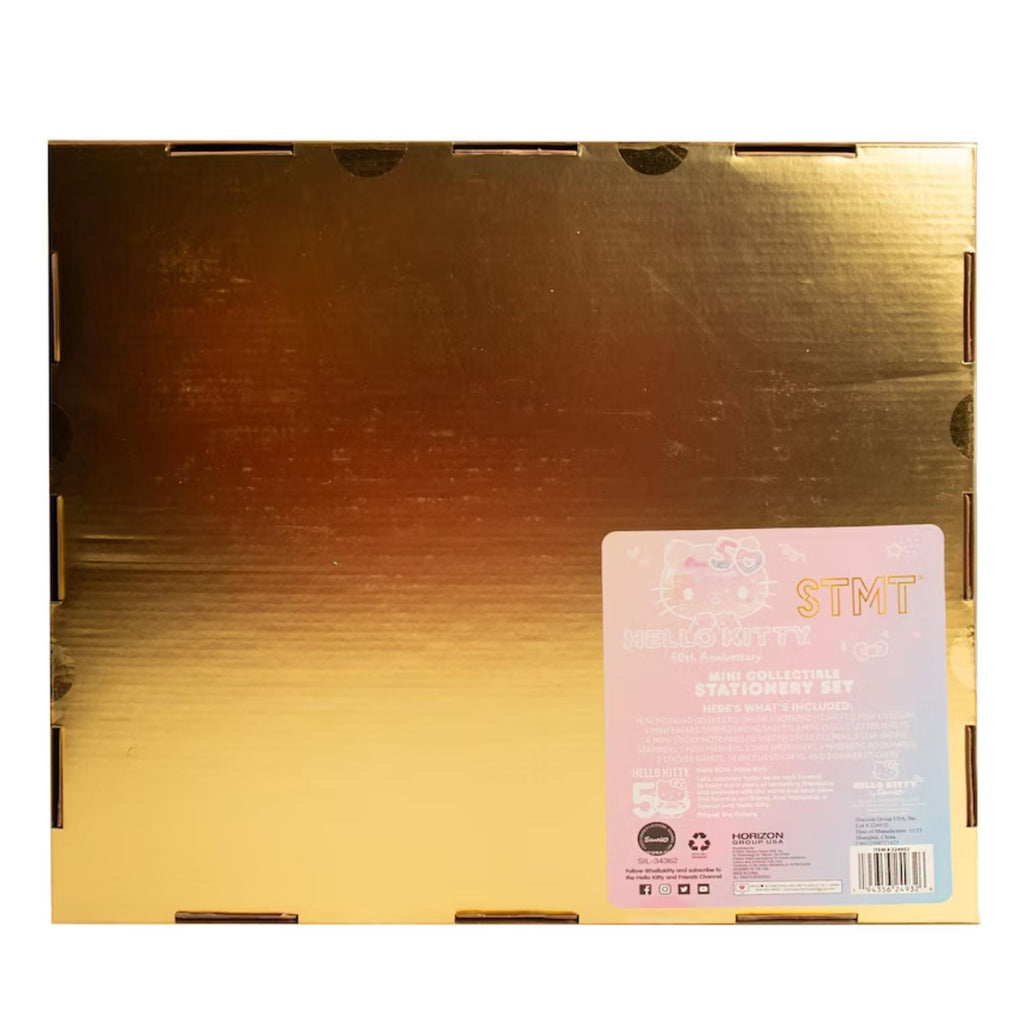 Sanrio Hello Kitty x STMT 50th Anniversary Mini Collectible Stationary Set