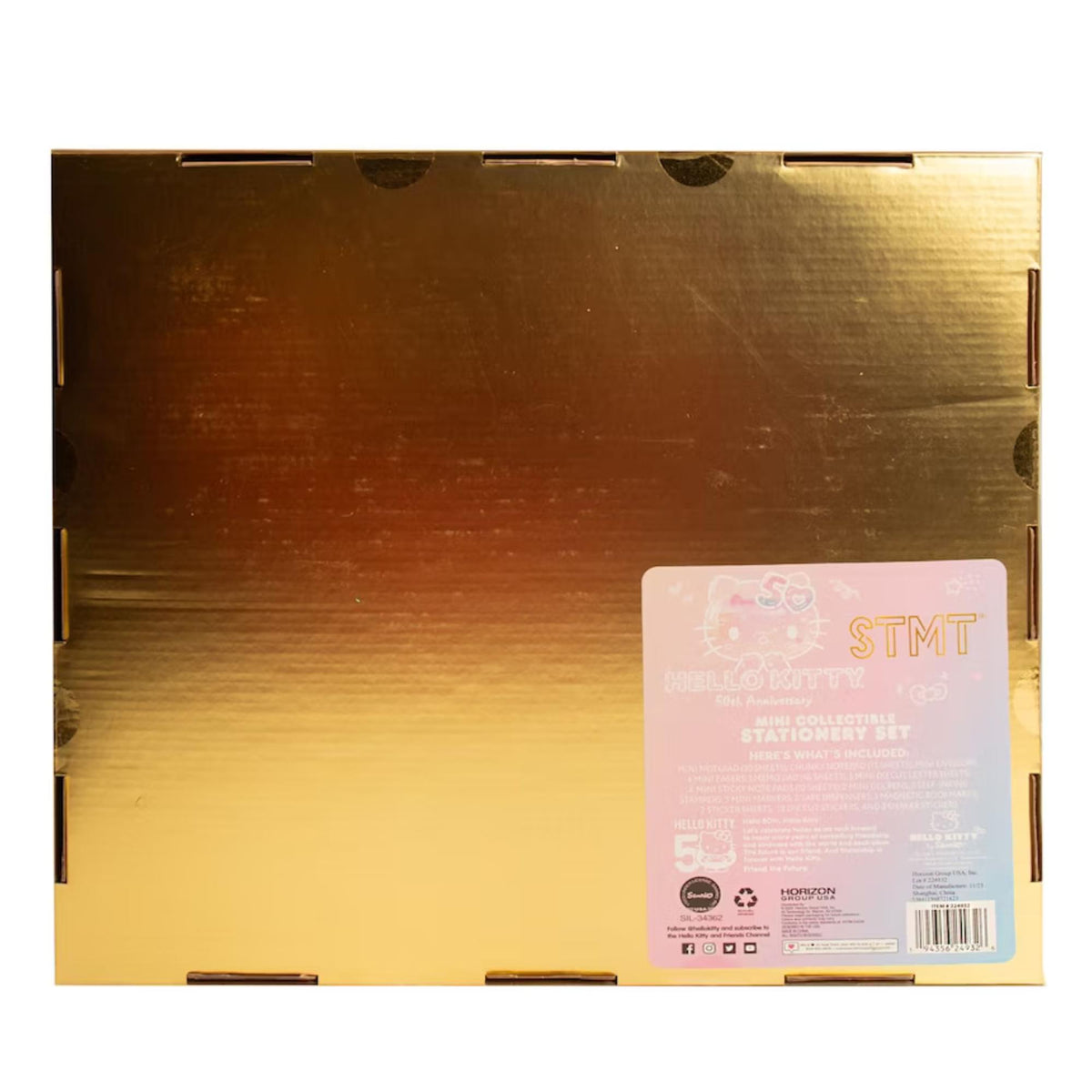 Sanrio Hello Kitty x STMT 50th Anniversary Mini Collectible Stationary Set