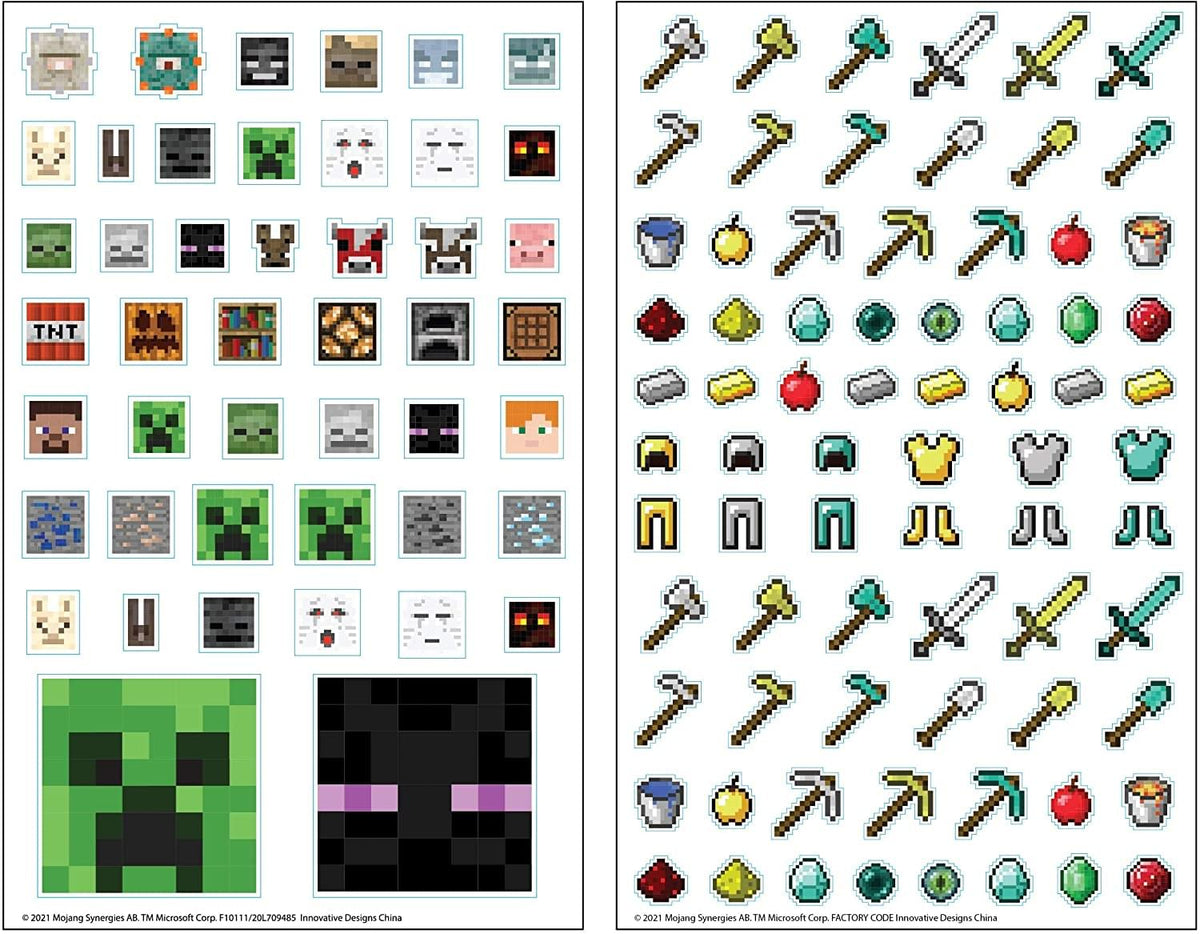 Minecraft Kids Stationery Set | School & Craft Supplies with Pencil Case