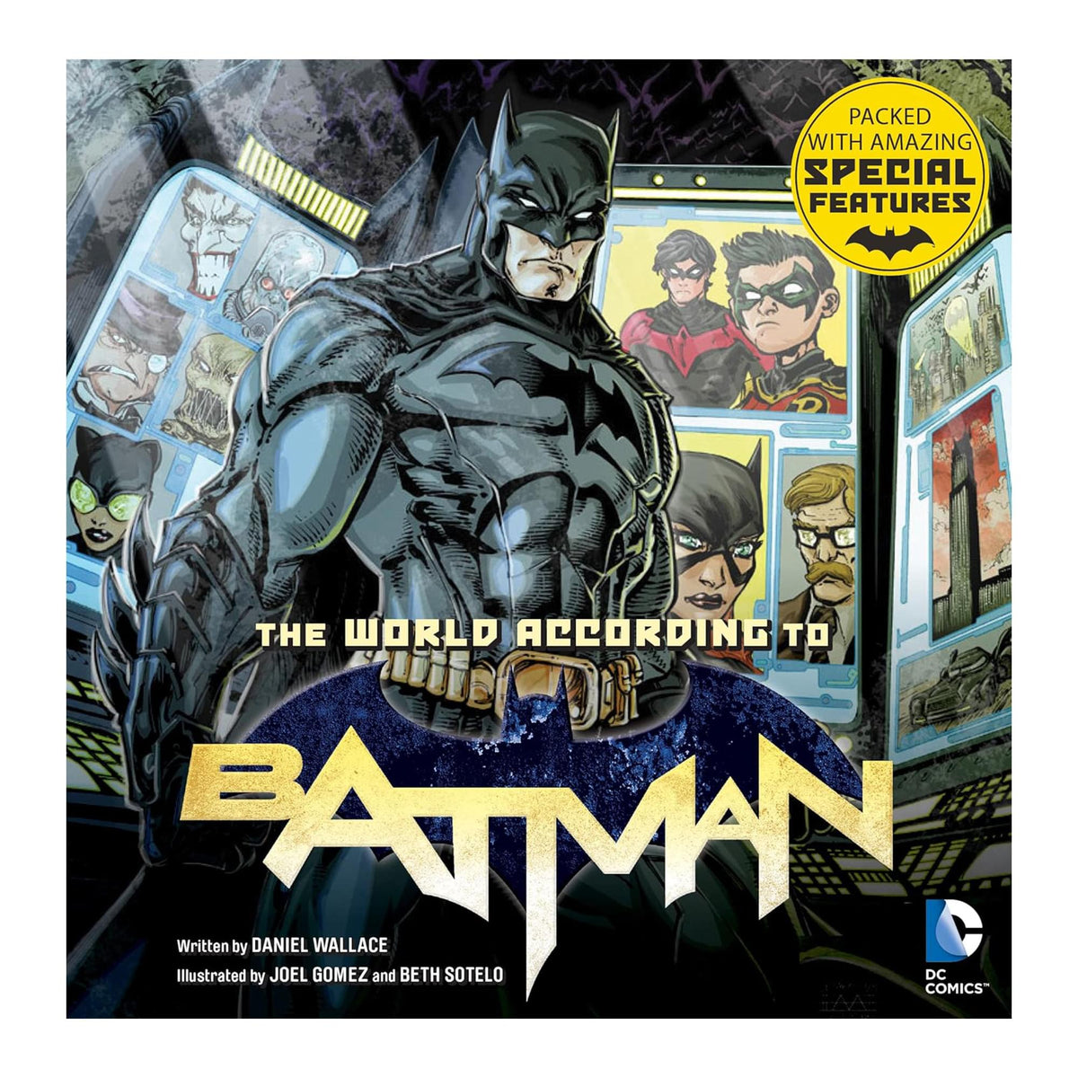 The World According to Batman Hardcover Book (Insight Legends)