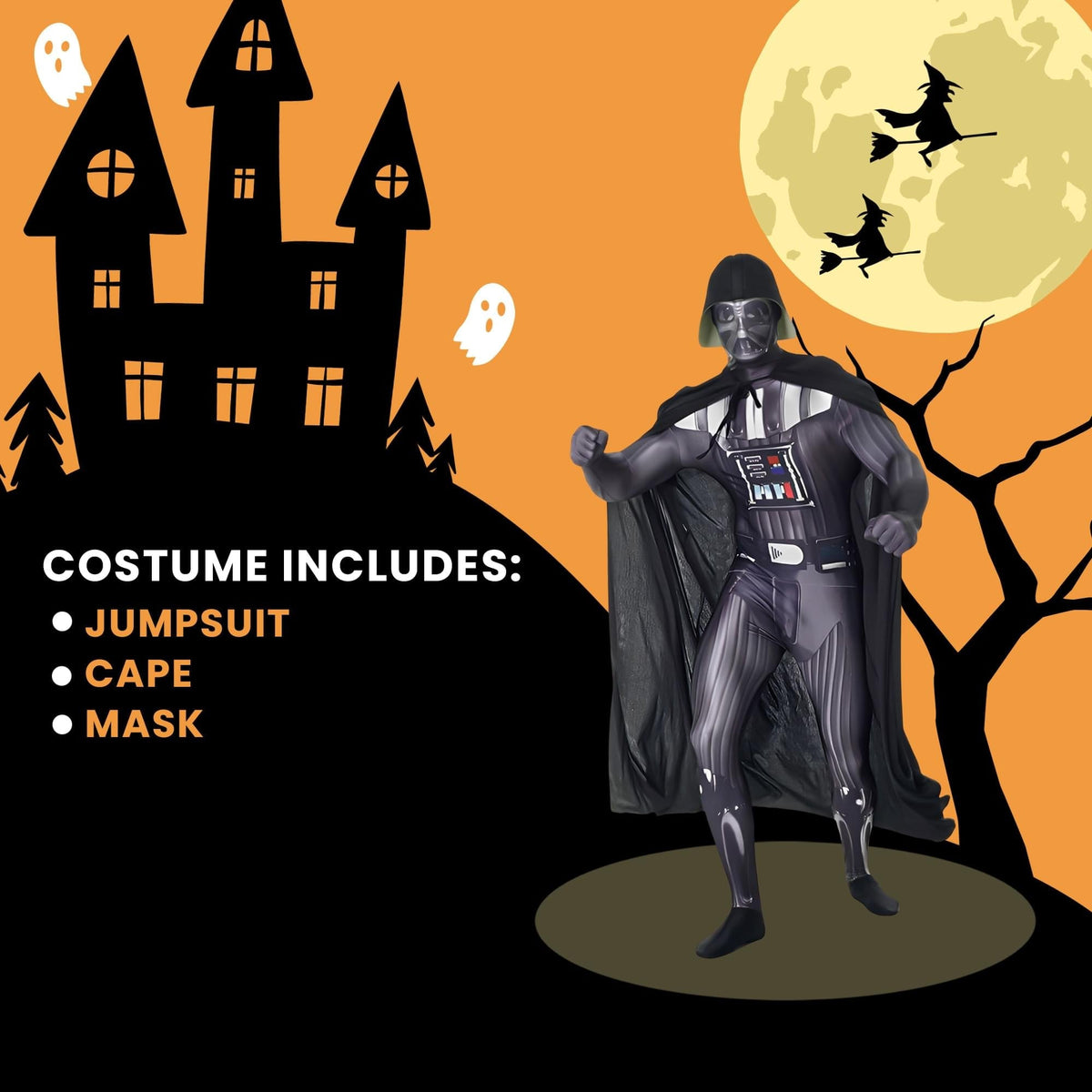 Star Wars Darth Vader Adult Costume Morphsuit