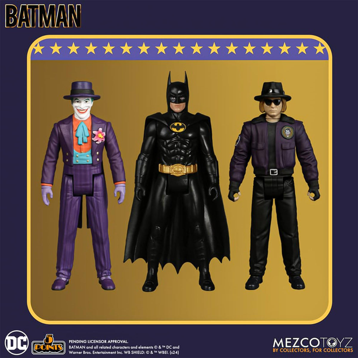 DC Comics 5 Points 1989 Batman Action Figure | Batman