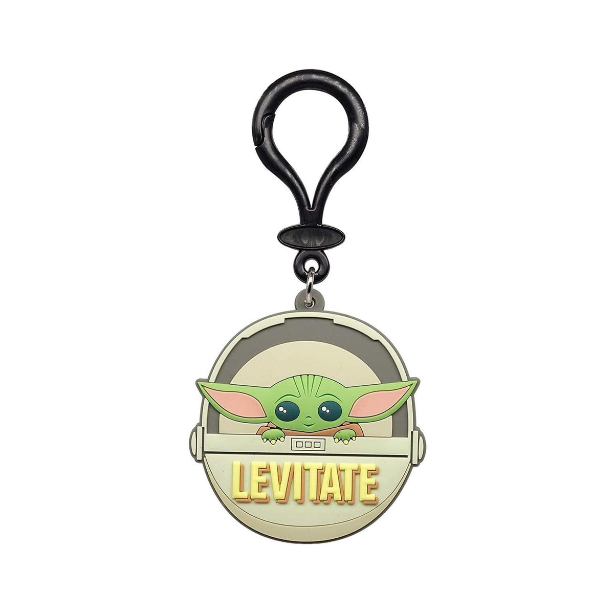 Star Wars The Mandalorian Soft Touch PVC Bag Clip | The Child Levitate
