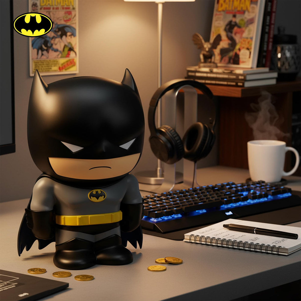 DC Comics Batman Animated 8-Inch PVC Figural Bank
