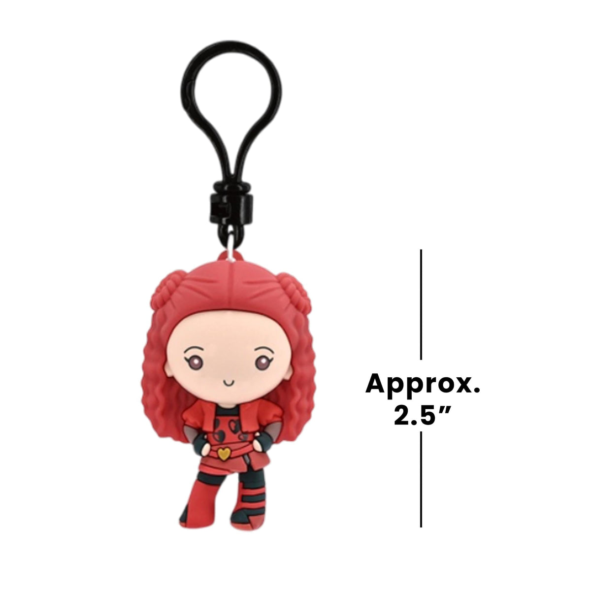 Disney Descendants Series 1 Blind Bag 3D Foam Bag Clip | 3 Random