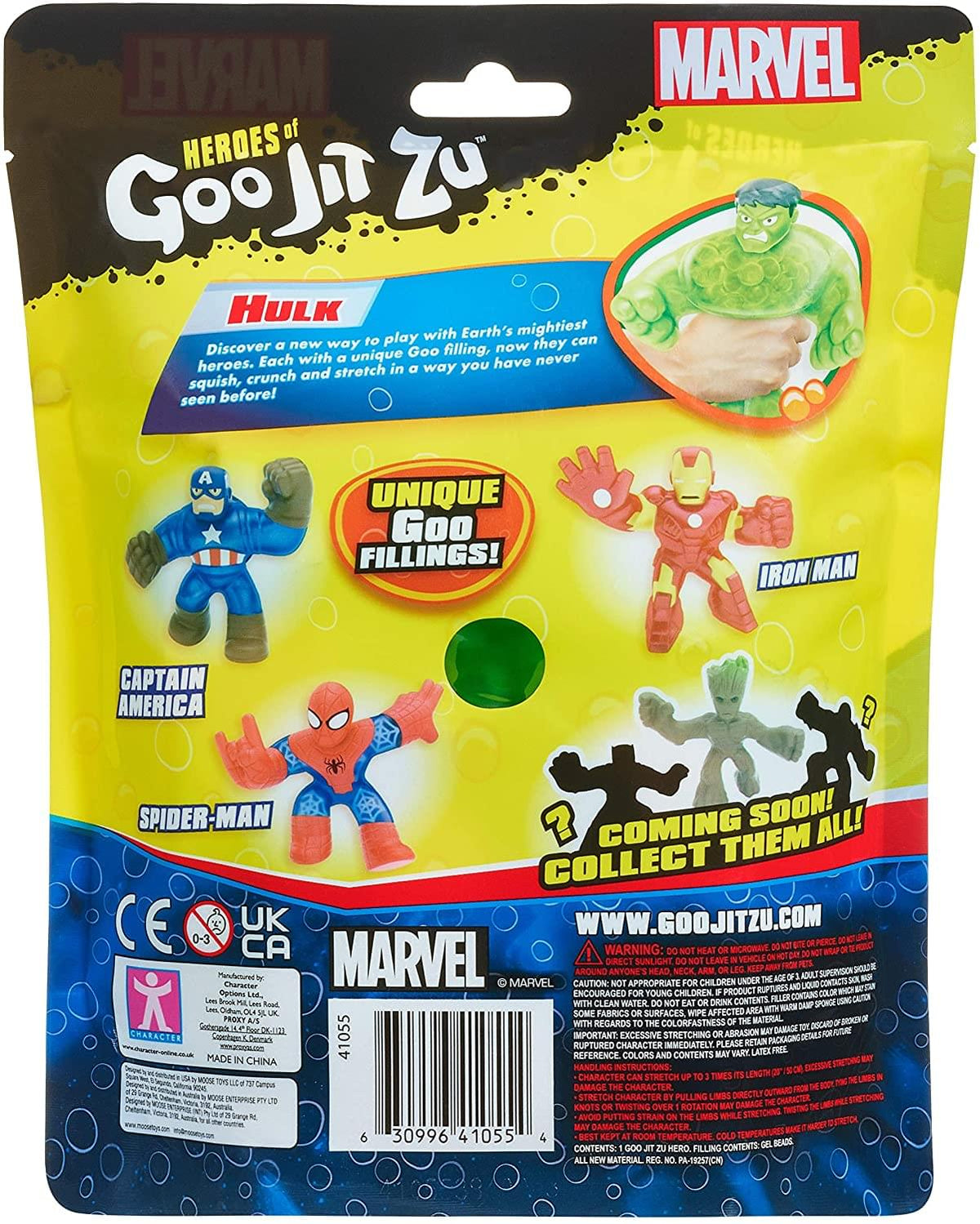 Marvel Heroes of Goo Jit Zu Squishy Figure | Hulk