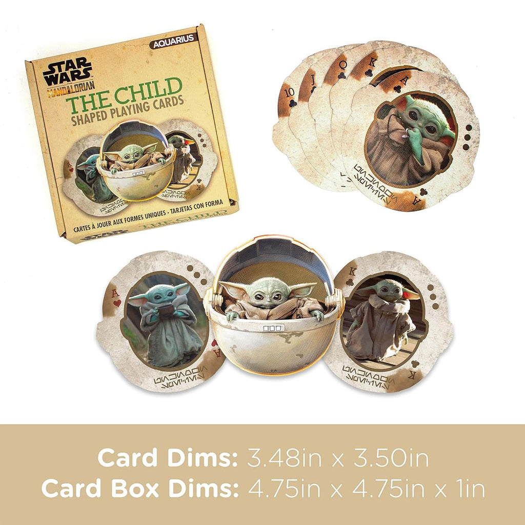 Star Wars The Mandalorian The Child Shaped Playing Cards
