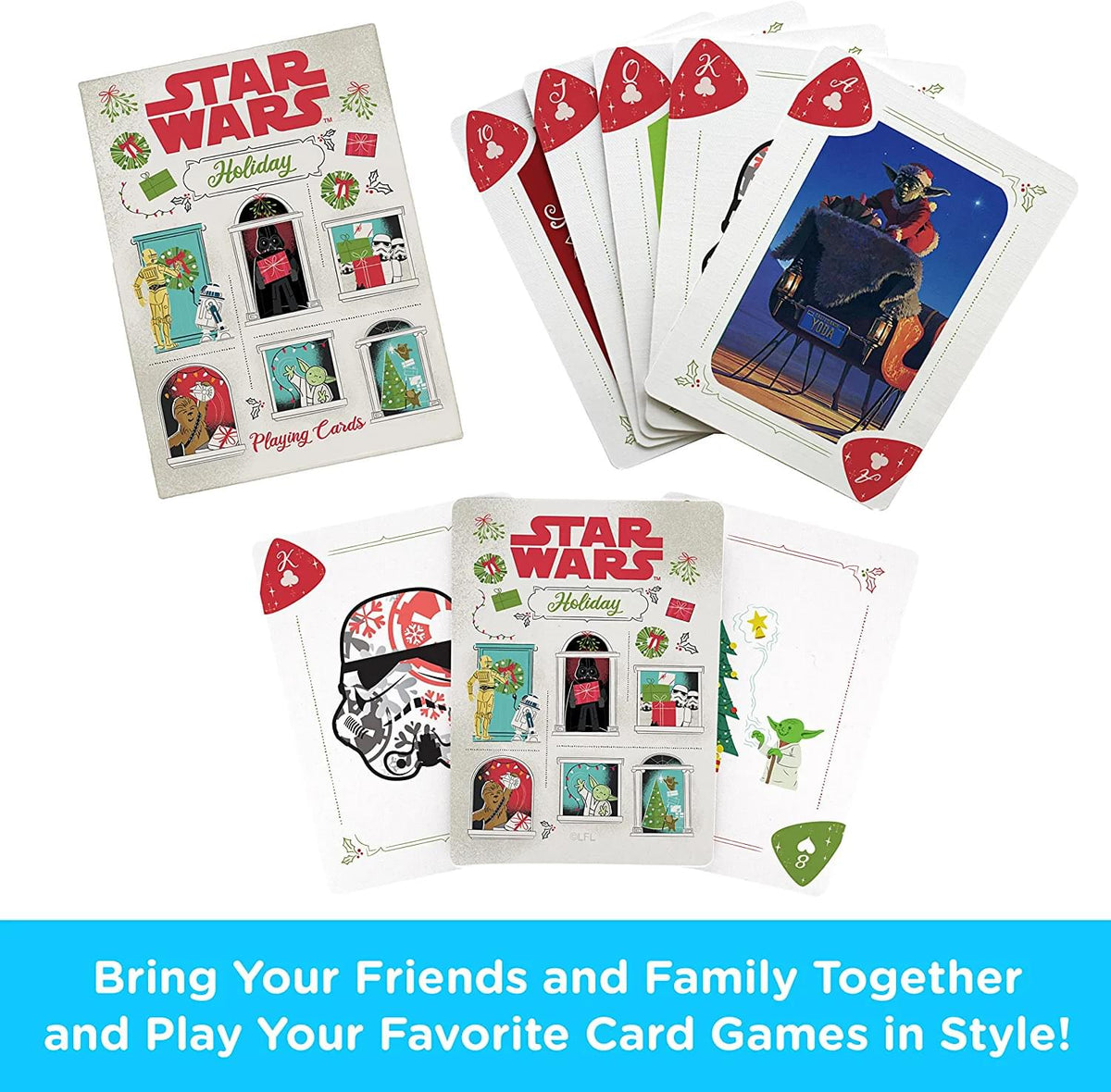 Star Wars Christmas Playing Cards