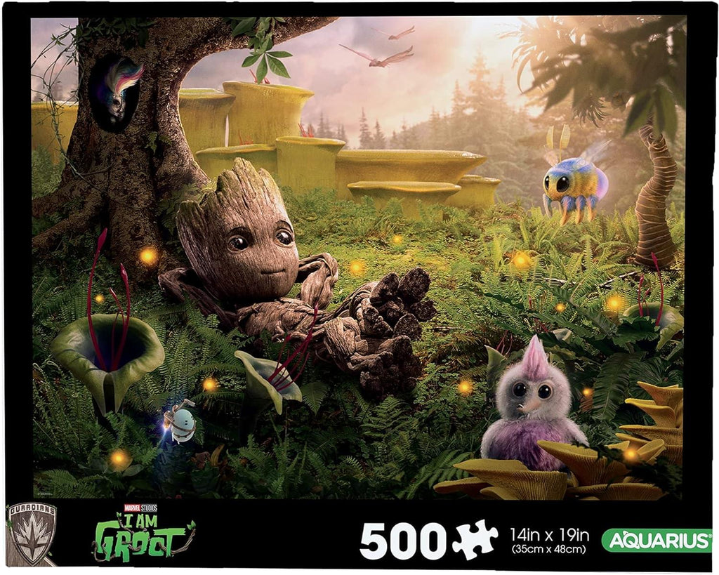 Marvel Guardians of the Galaxy Baby Groot 500 Piece Jigsaw Puzzle