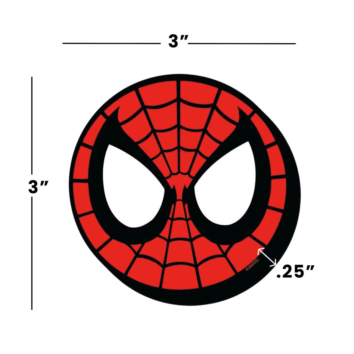 Marvel Spider-Man Mask Funky Chunky Magnet