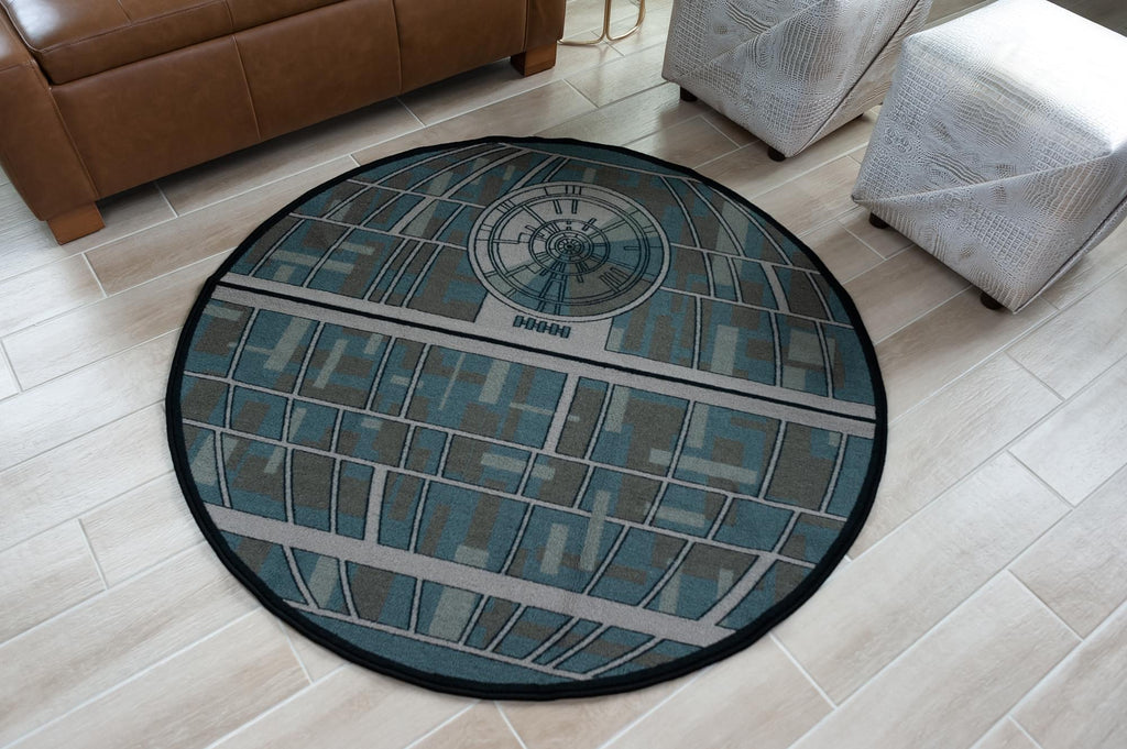 Star Wars Death Star 52-Inch Round Area Rug