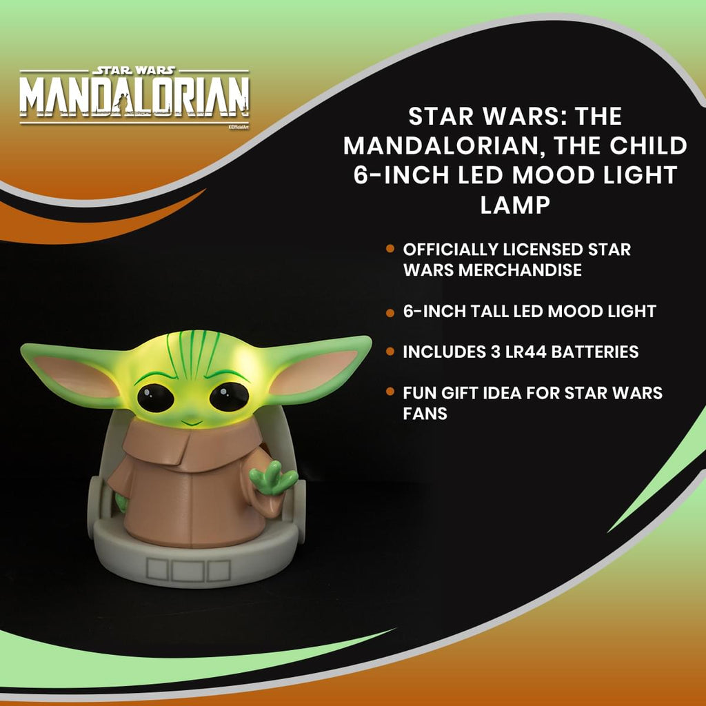Star Wars: The Mandalorian, The Child 6-Inch LED Mood Light Lamp