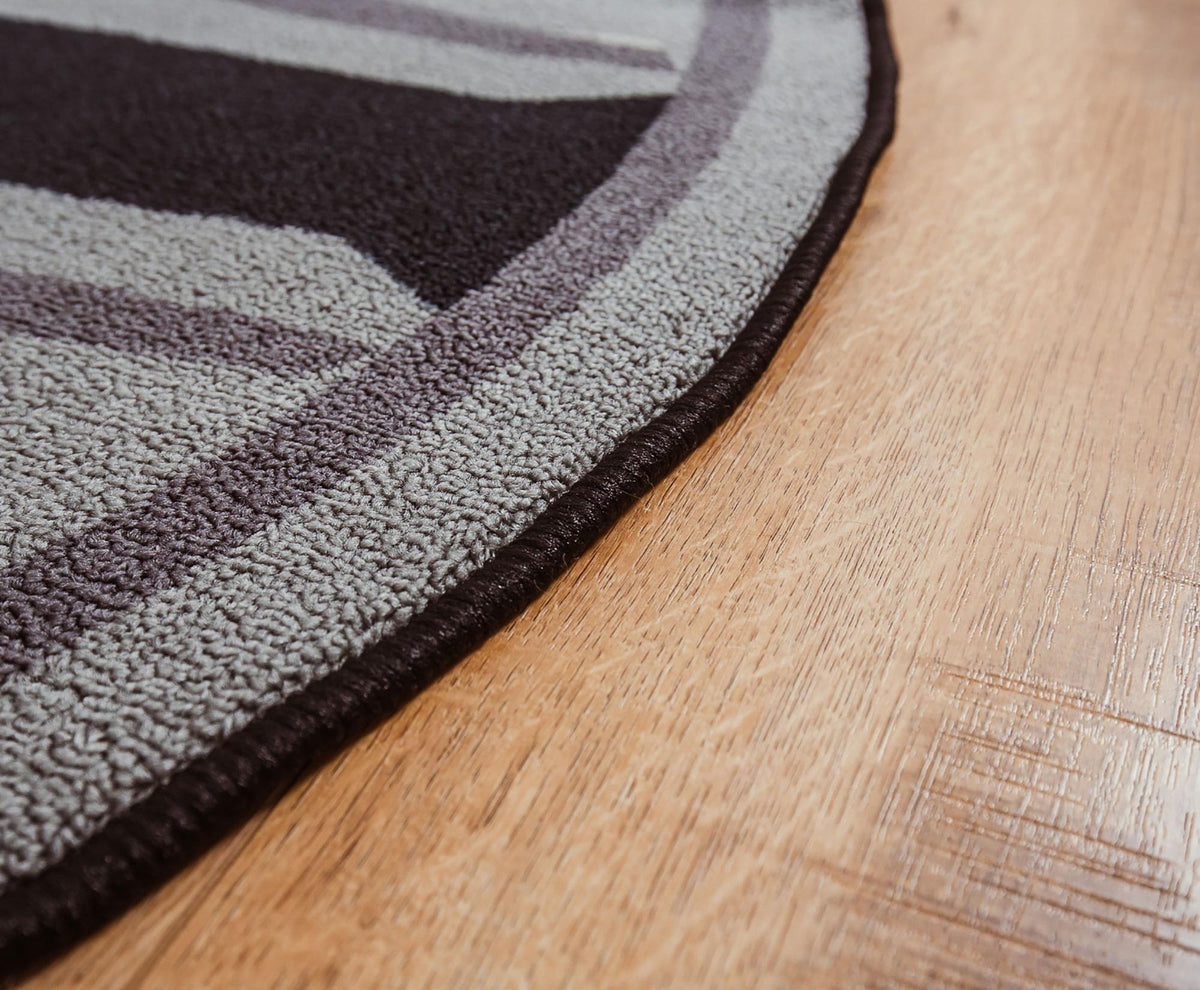 Star Wars: The Mandalorian Helmet Round Area Rug | 52 Inches