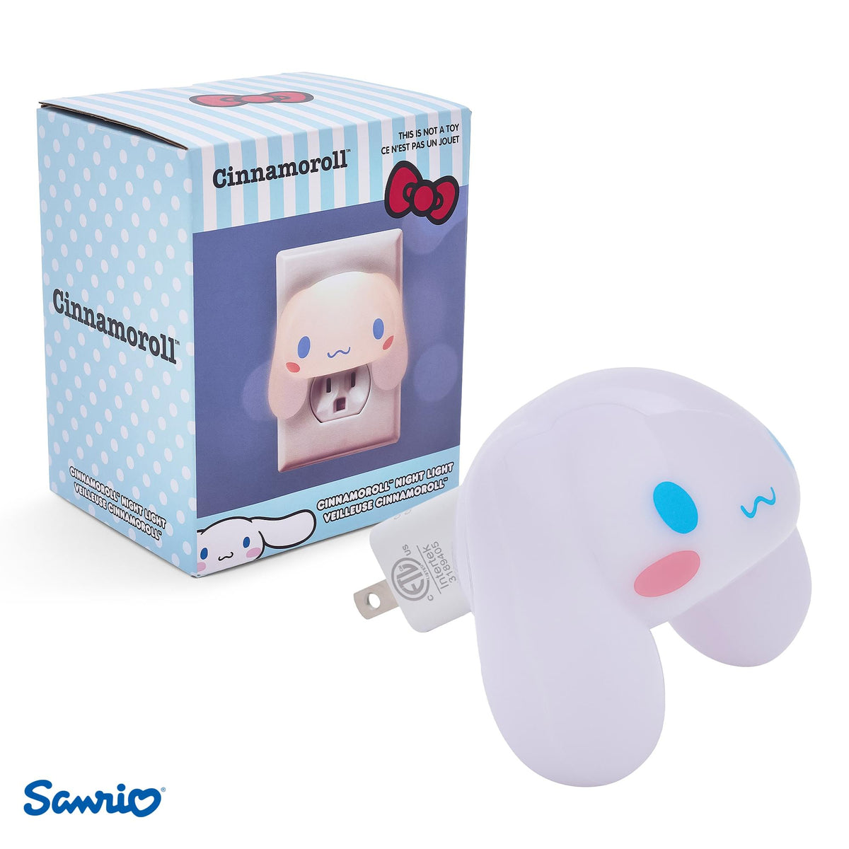 Sanrio Cinnamoroll Face Plug-In Nightlight