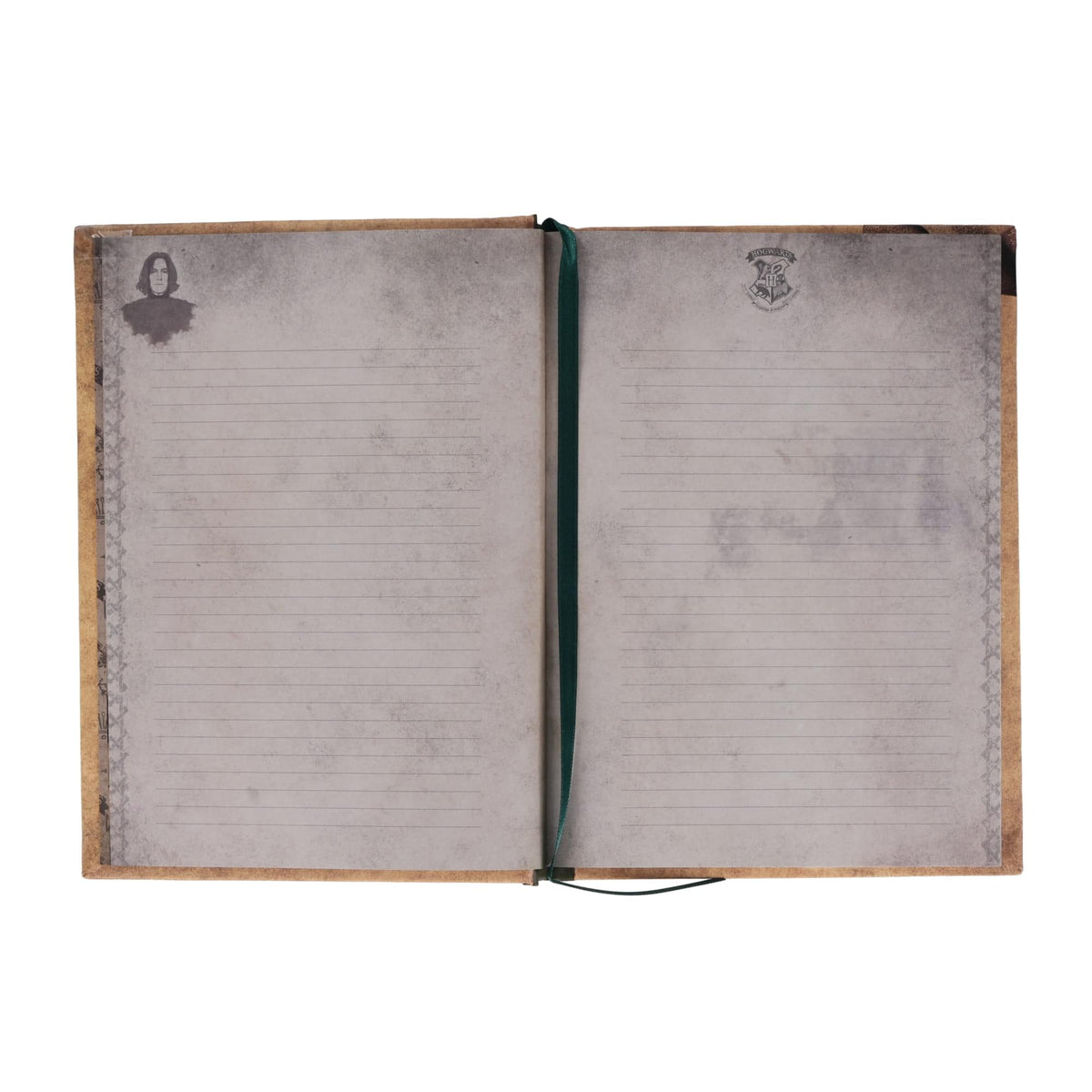 Harry Potter House Slytherin Light-Up Hardcover Notebook | 5.5 x 8 Inches