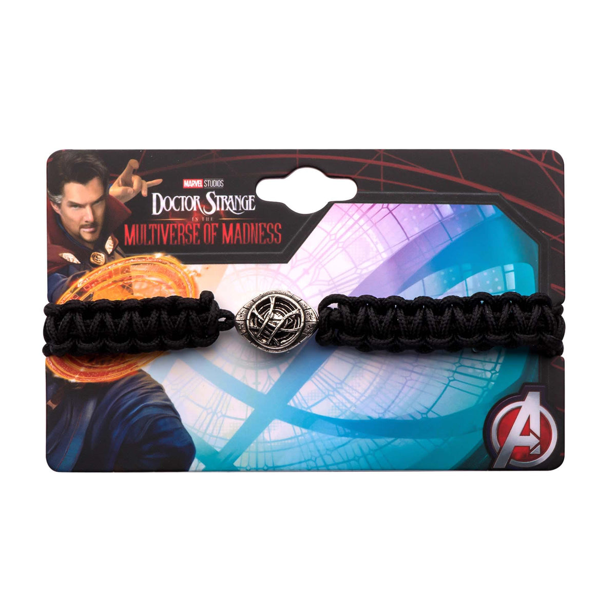 Marvel Doctor Strange 2 Eye of Agamotto Paracord Charm Bracelet